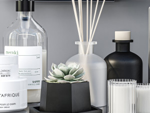 bathroom accessories Modello 3D