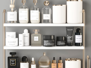 bathroom accessories 3D 모델