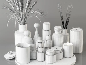 bathroom accessories 3D Model