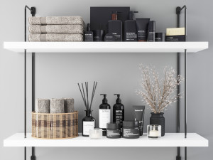 bathroom accessories 3D Model