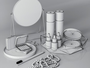 bathroom accessories 3D-Modell