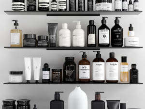 bathroom accessories 3D 모델
