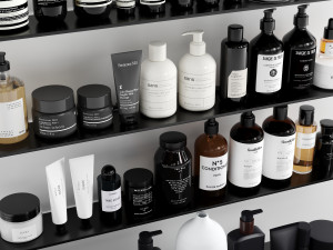 bathroom accessories 3D-Modell