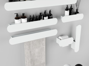 bathroom accessories 3D-Modell