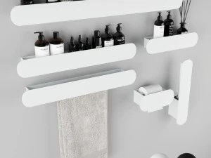bathroom accessories 3D Model