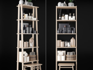 bathroom accessories 3D मॉडल