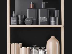 bathroom accessories 3D Model