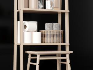 bathroom accessories Model 3D