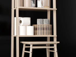 bathroom accessories 3D Model