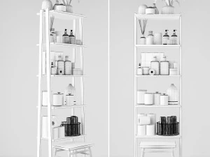 bathroom accessories 3D Model