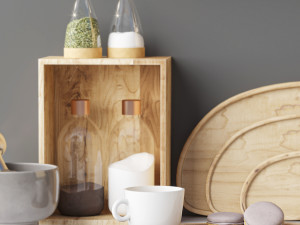 kitchen accessories 3D Модель