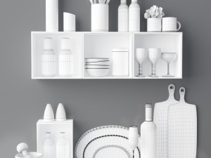 kitchen accessories 3D Модель