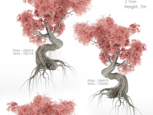 stylized tree 3D Model