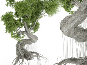 stylized tree 3D Model