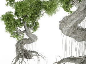 stylized tree 3D Model