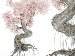 stylized tree 3D Model