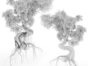 stylized tree 3D Model