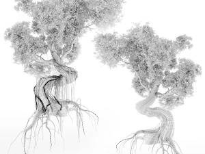 stylized tree 3D Model