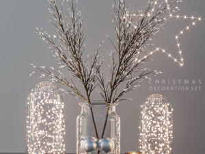 christmas decoration set 3D मॉडल