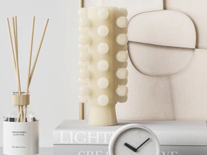 conjunto decorativo Modelo 3D