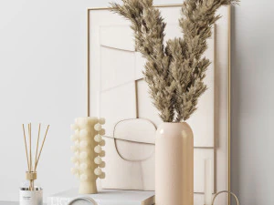 conjunto decorativo Modelo 3D