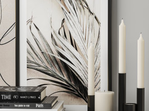 decorative set Model 3D