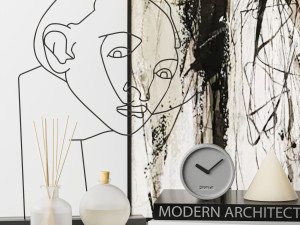 decorative set Model 3D