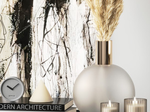 decorative set Model 3D