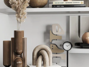 dekoratif set 3D Model