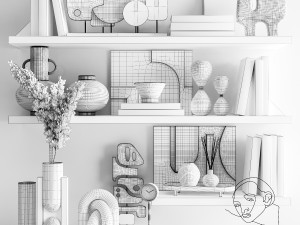 decorative set Modèle 3D