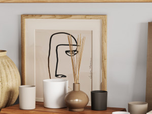 decorative set 3D Модель
