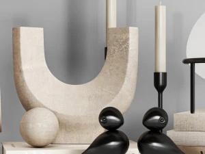 decorative set 3D Model