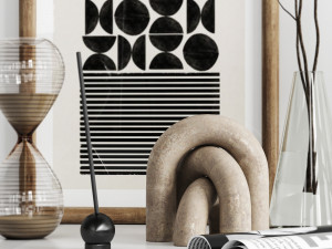 decorative set Model 3D