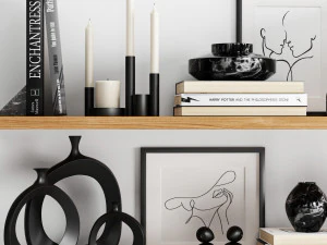 conjunto decorativo Modelo 3D