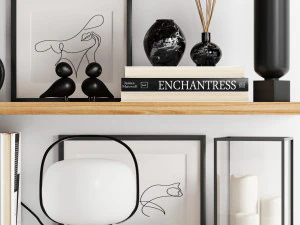 conjunto decorativo Modelo 3D