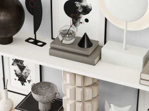 decorative set 3D 模型