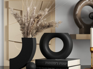 decorative set 3D Модель