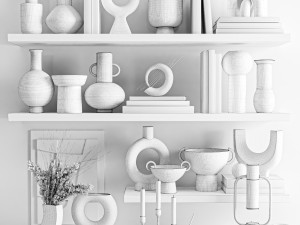 decorative set 3D Модель