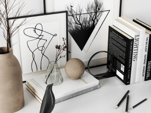 decorative set Modelo 3D