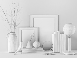 decorative set Modelo 3D