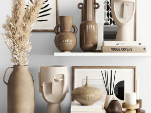 装飾セット 3Dモデル