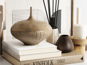 conjunto decorativo Modelo 3D