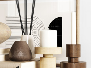 decorative set 3D 모델