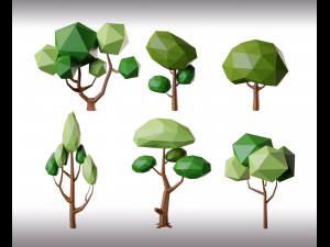 lowpolycollectionnature 3D Модель