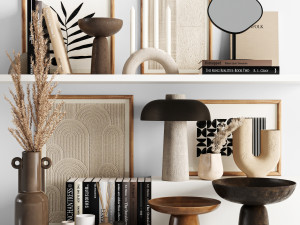 decorative set Modello 3D
