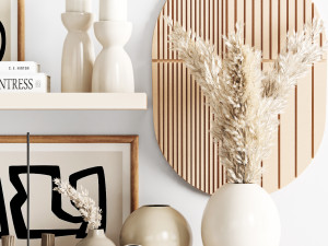 decorative set 3D 모델