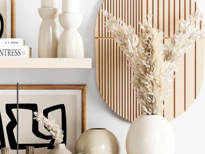 conjunto decorativo Modelo 3D