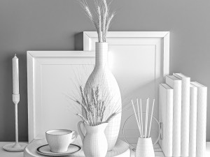 decorative set Modelo 3D