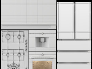 set siemens appliance 3D मॉडल