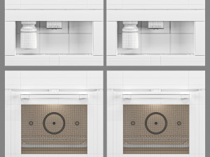 set miele appliance 3D 模型